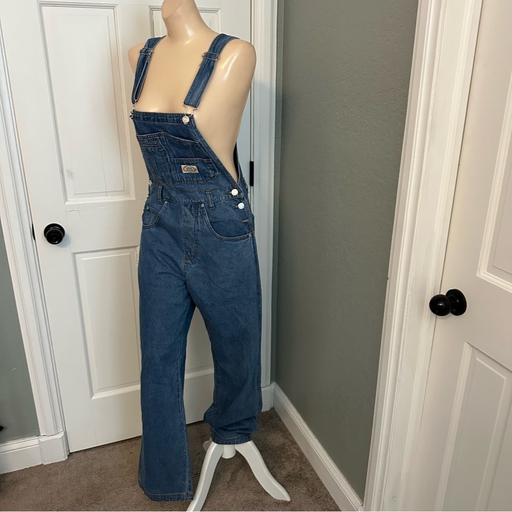 Lana Roux Denim Overalls - Picture 6 of 13